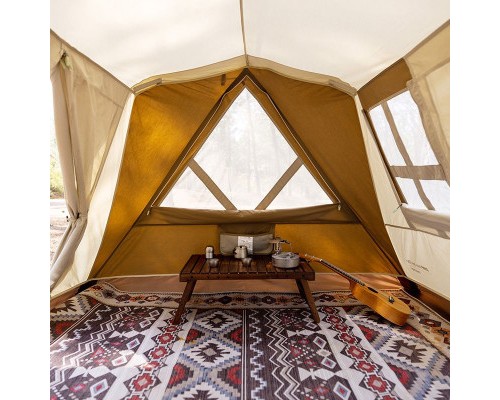 Намет Naturehike з навісом CNH22ZP029, світлий коричневий (6975641887829)