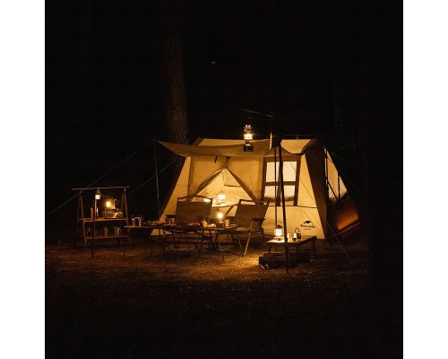 Намет Naturehike з навісом CNH22ZP029, світлий коричневий (6975641887829)