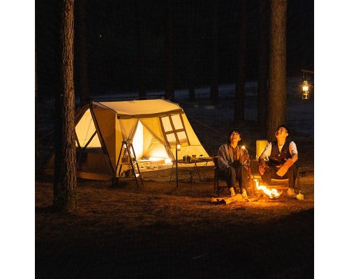 Намет Naturehike з навісом CNH22ZP029, світлий коричневий (6975641887829)