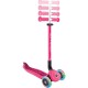 Самокат Globber Go Up Active 1+ до 20/50 кг Led  фісташково-рожевий (744-110)