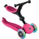Самокат Globber Go Up Active 1+ до 20/50 кг Led  фісташково-рожевий (744-110)