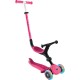 Самокат Globber Go Up Active 1+ до 20/50 кг Led  фісташково-рожевий (744-110)