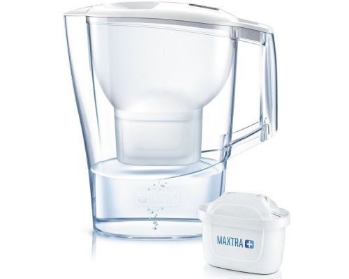 Фільтр-глечик Brita Aluna Memo, 2.4л, білий (1039267)