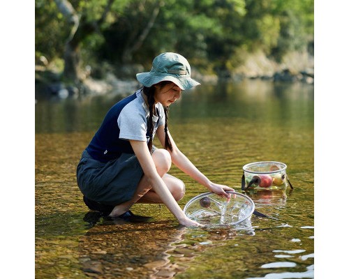 Відро складне Naturehike ПВХ NH20SJ040 20л прозорий (6975641886747) Відро складне Naturehike ПВХ NH20SJ040 20л прозорий (6975641886747)
