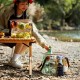 Відро складне Naturehike ПВХ NH20SJ040 20л прозорий (6975641886747)