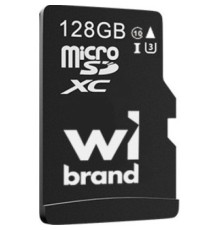 Карта пам'яті Wibrand 128GB mictoSD class 10 UHS-I U3 (WICDHU3/128GB)