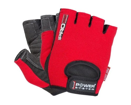 Рукавички для фітнесу Power System PS-2250 Pro Grip Red XXL (PS-2250_2XL_Red)
