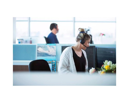 Навушники Poly BlackWire 5210 USB-A HS Mono Black (80R98AA)