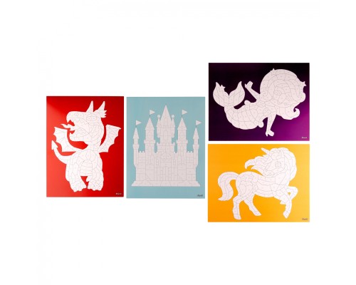 Набір для творчості 1 вересня Казка Аплікація стікерами (954572)