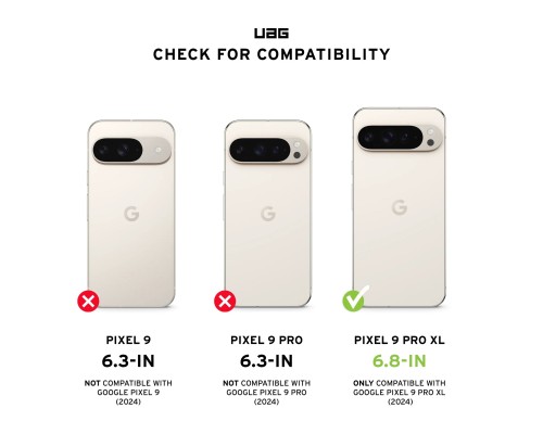 Чохол до мобільного телефона UAG Google Pixel 9 Pro XL Plyo Ice (614460114343)