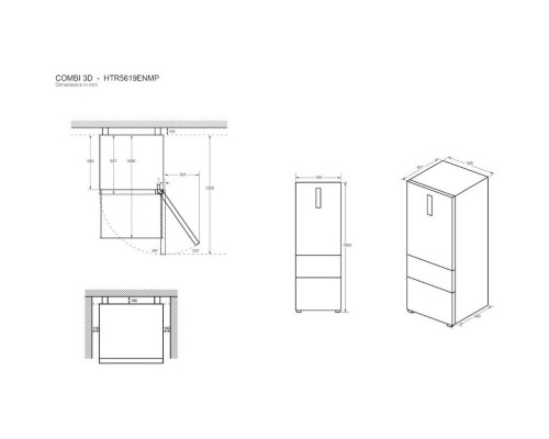 Холодильник Haier HTR5619ENMP