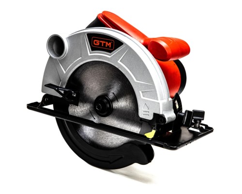 Дискова пила GTM CS190/1600 1600Вт, 190*20мм, 5000об/хв (CS190/1600)