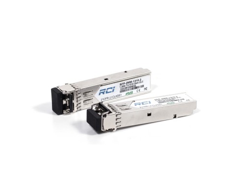 Модуль SFP 1G, 2km, 2LC, Tx 1310nm RCI (SFP-2MM-1310-2)