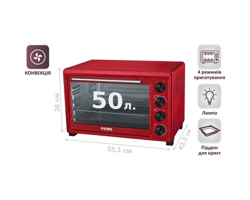 Електропіч PRIME Technics PEO 5080 R Електропіч PRIME Technics PEO 5080 R