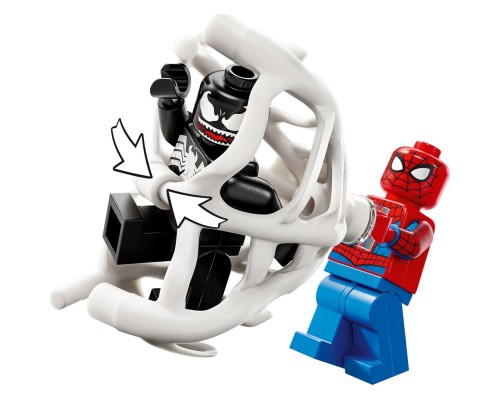 Конструктор LEGO Super Heroes Людина-павук проти маслкара Венома (76309)