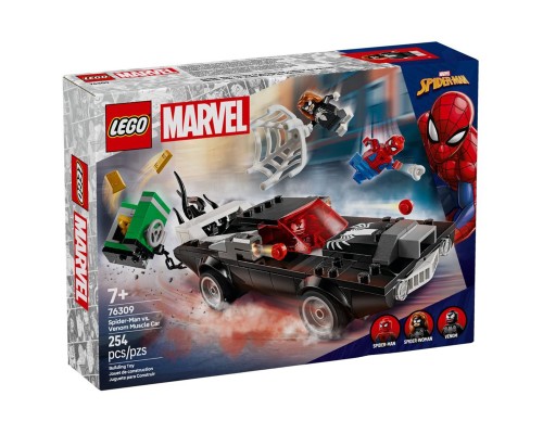 Конструктор LEGO Super Heroes Людина-павук проти маслкара Венома (76309)