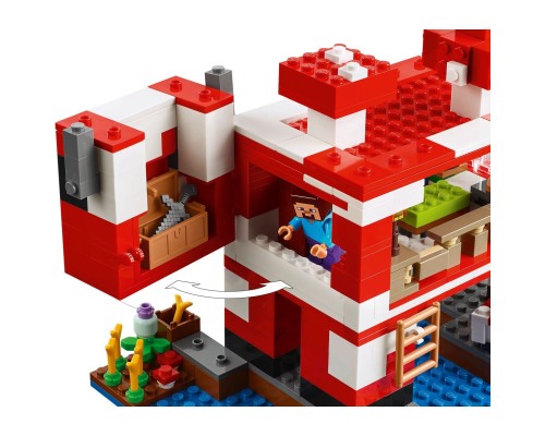 Конструктор LEGO Minecraft Грибний будинок (21270)
