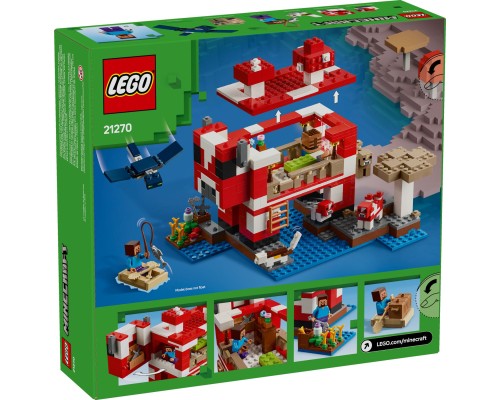 Конструктор LEGO Minecraft Грибний будинок (21270)