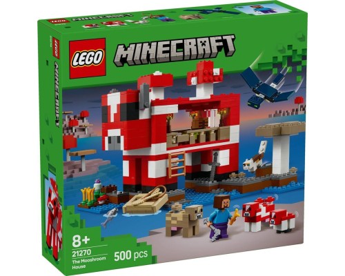 Конструктор LEGO Minecraft Грибний будинок (21270)