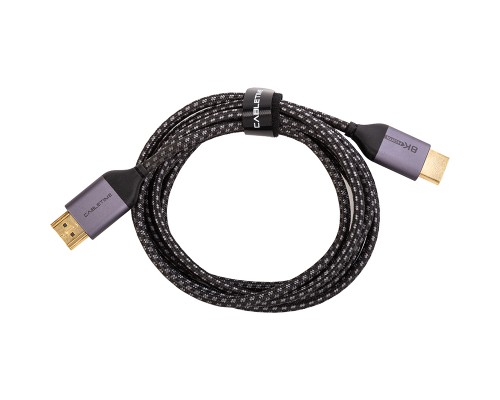 Кабель мультимедійний HDMI to HDMI 2.0m v2.1 Cabletime (CA914654)