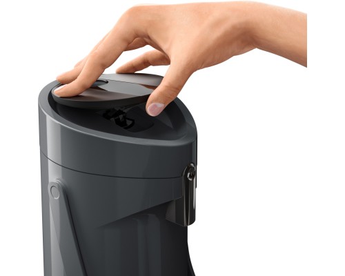 Термос Tefal Ponza Pump, 1.9л, пластик, скло, чорний (K3140114)