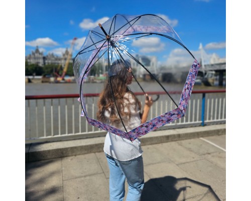 Парасоля Fulton L866 Birdcage-2 Luxe Digital Blossom (L866-037768)