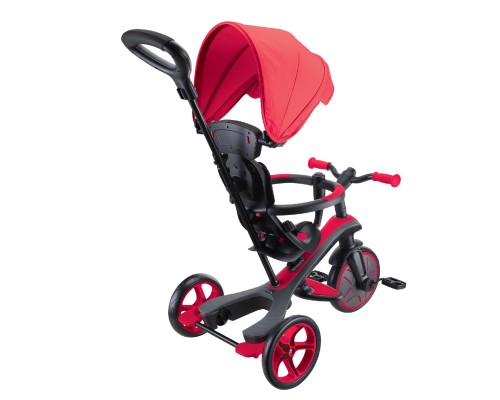 Дитячий велосипед Globber Explorer Trike 4 в 1, червоний (634-102)