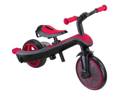 Дитячий велосипед Globber Explorer Trike 4 в 1, червоний (634-102)