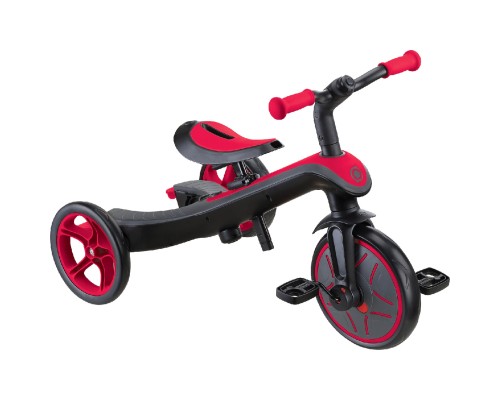 Дитячий велосипед Globber Explorer Trike 4 в 1, червоний (634-102)