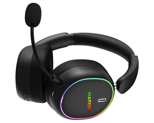 Навушники Hator Phoenix 2 Wireless Hi-Res SyncHUB connection Black (ESH40)