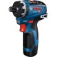 Шуруповерт Bosch GSR 12V-35 HX 12В 2х3.0Агод 2035Нм 4601750обхв 0.57кг (0.601.9J9.101)