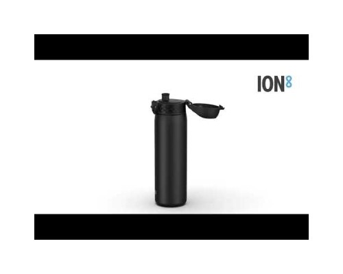 Пляшка для води ION8 OneTouch Vacuum Insulated 500 мл Black (I8TS500BLK)