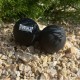 Масажний м'яч PowerPlay PP-4355 Silicone Lacrosse Peanut Ball (6.3х12.6см) Чорний (PP-4355_Black)