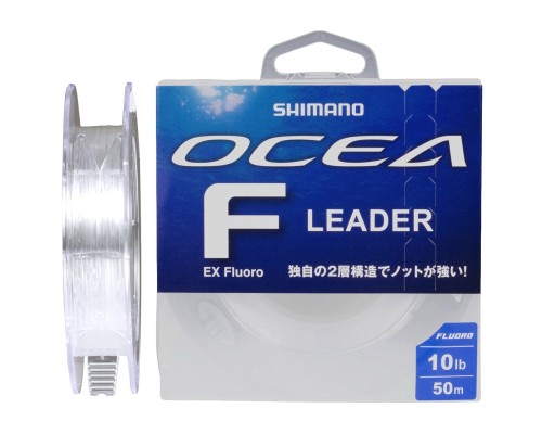 Флюорокарбон Shimano Ocea Leader EX Fluorocarbon 50m 0.239mm 8lb/3.6kg Clear (2266.46.63)