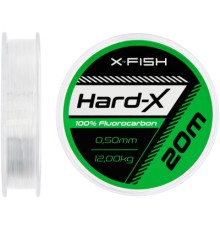 Флюорокарбон X-Fish Hard-X 20m (clear) 0.50mm 12.00kg (1917.03.90)