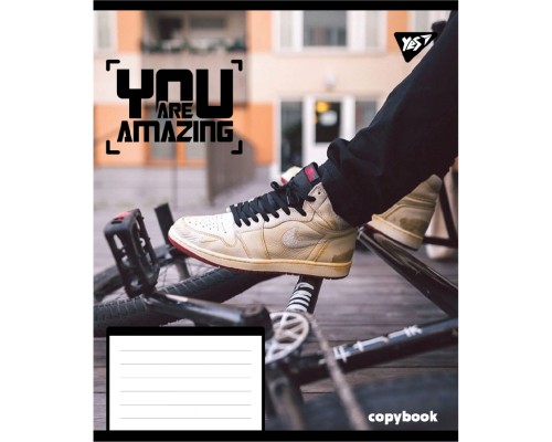 Зошит Yes You are amazing А5 24 аркушів лінія (767939)
