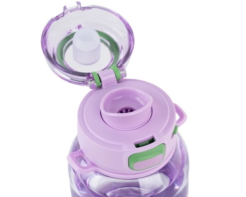 Поїльник-непроливайка Kite 700 мл, лілово-зелена (K25-1218-1)