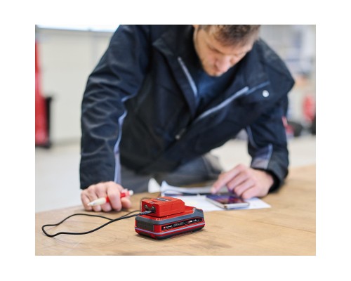 Адаптер Einhell USB акумуляторний TC-CP 18 Li USB A/C - Solo, PXC, 18В, Type-A/Type-C, 2A (4514148)