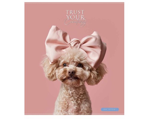 Зошит Школярик Happy portrait 48 аркушів лінія (048-3514L)