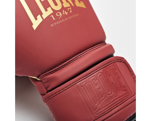 Боксерські рукавички Leone GN059X Bordeaux ED 10 унцій (GN059X_BORDEAUX_10oz)