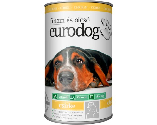 Консерви для собак EuroDog Poultry 415 г (5999886848057)