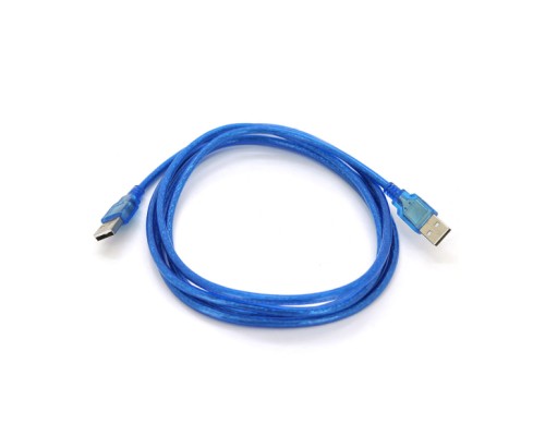 Дата кабель USB 2.0 AM/AM 1.8m blue Ritar (YT-AM/AM-1.8TBL)