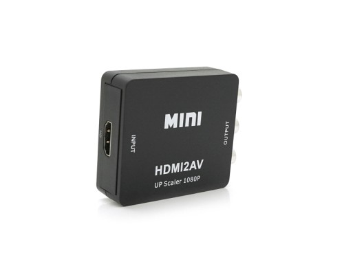 Перехідник HDMI F to 3xRCA F AV 720P/1080P black Voltronic (YT-CM-HDMI/AV-B)