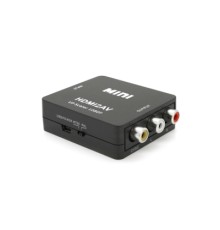 Перехідник HDMI F to 3xRCA F AV 720P/1080P black Voltronic (YT-CM-HDMI/AV-B)