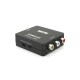 Перехідник HDMI F to 3xRCA F AV 720P/1080P black Voltronic (YT-CM-HDMI/AV-B)