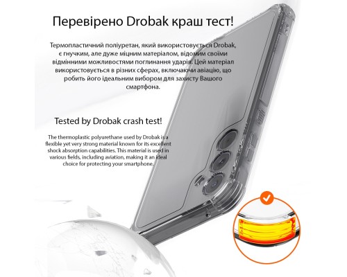 Чохол до мобільного телефона Drobak Acrylic with Airbag Google Pixel 9a (858512)