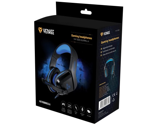 Навушники YENKEE YHP 3005 GuerriIlla 3.5mm Black (45014944)