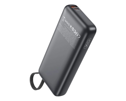 Батарея універсальна XO 20000mAh 130W, PD, QC (XO-PR268_grey)