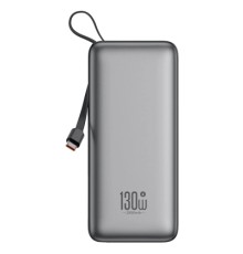Батарея універсальна XO 20000mAh 130W, PD, QC (XO-PR268_grey)