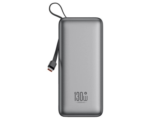 Батарея універсальна XO 20000mAh 130W, PD, QC (XO-PR268_grey)